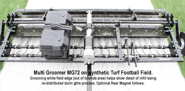 MG72 Multi Groomer. Grooming White Field Edge