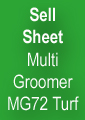 Multi Groomer Turf Sell Sheet 120h