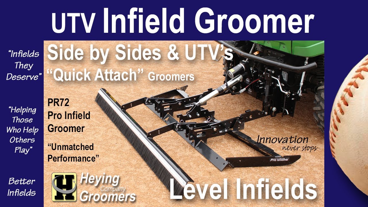 Infield Groomer Pro, Quick Attach for Side by Sides and UTV's