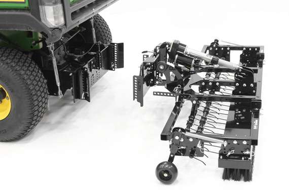 Hybrid Infield Turf Groomer with Quick Attach